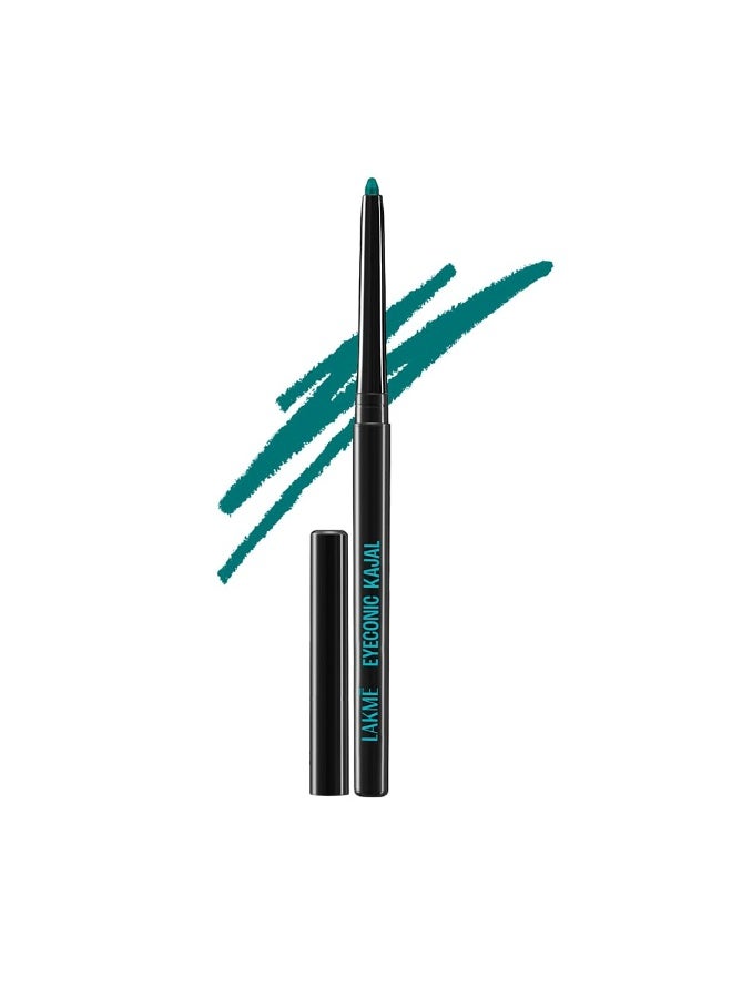 LAKME Lakmé Eyeconic Kajal, Turquoise, Water Proof, Smudge Proof, Lasts Upto 22 Hrs, 0.35 g - Image 1
